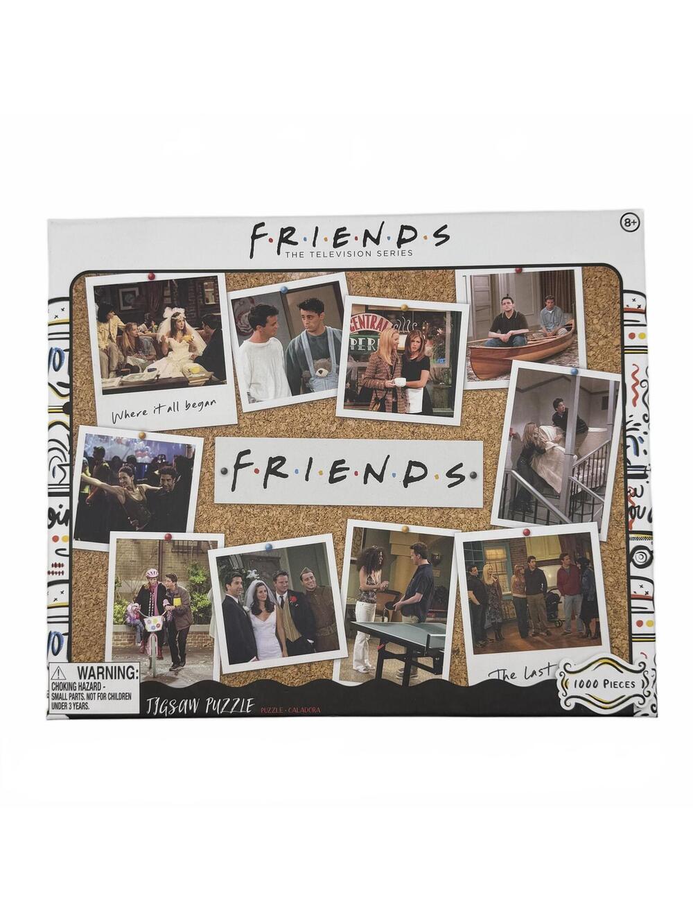 Friends TV Show Collage Jigsaw Puzzle - 1000 Pieces - 24 in x 30 in Never Opened